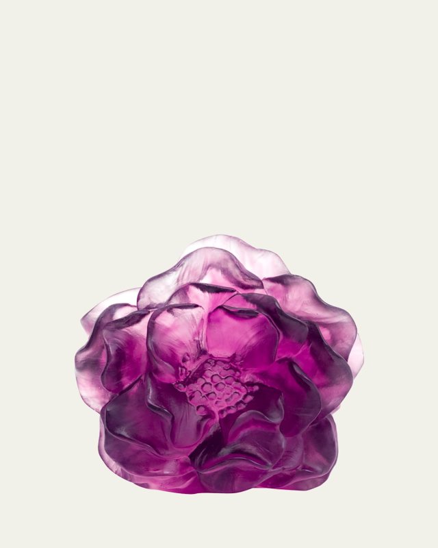 Camelia Violet Decorative Flower